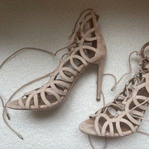 Aquazurra Suede Heels
